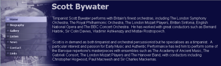 Screenshot of ScottBywater.co.uk